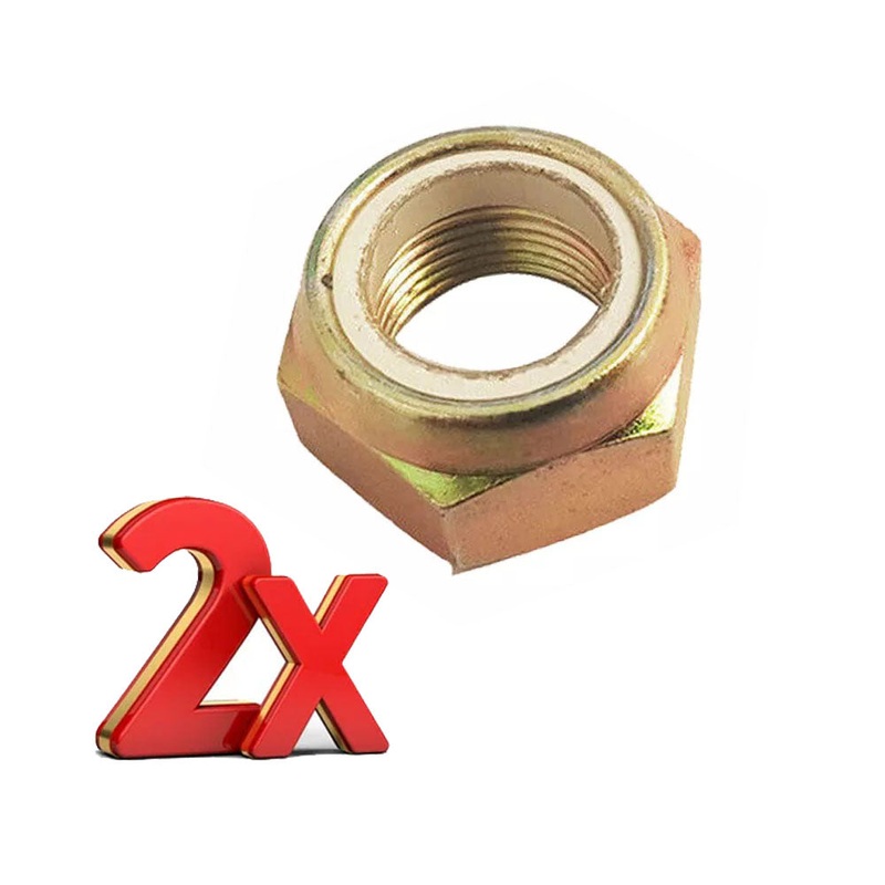 DRIVESHAFT CV JOINT AXLE HUB NUT FOR for Nissan March Micra Note R703034068 2 PCS