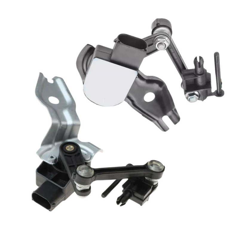 SUSPENSION HEIGHT HEADLIGHT LEVEL SENSOR FOR Audi Q7, Porsche Cayenne, VW Touareg FRONT LEFT AND RIGHT 7L0616213D - 3C0412522B 2 PCS