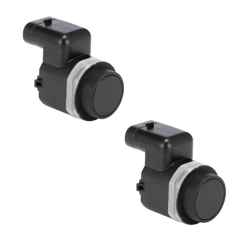 PDC PARKING SENSOR FOR AUDI SEAT SKODA VW 2006-2015 FRONT OR REAR 4H0919275A Black 2 PCS