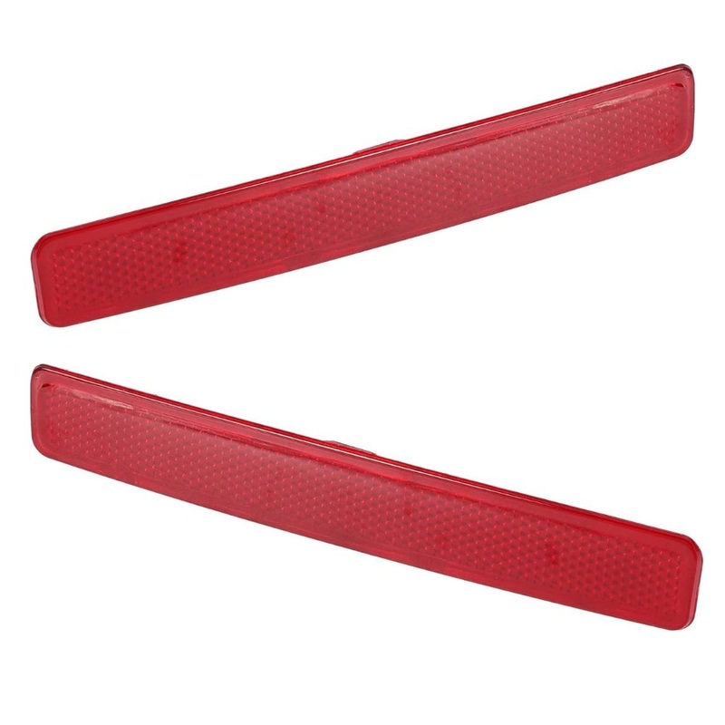 REAR BUMPER REFLECTOR FOR VW MULTIVAN TRANSPORTER CARAVELLE 2003-2015 LEFT AND RIGHT SIDE 7E0945105  7E0945106 2 PCS