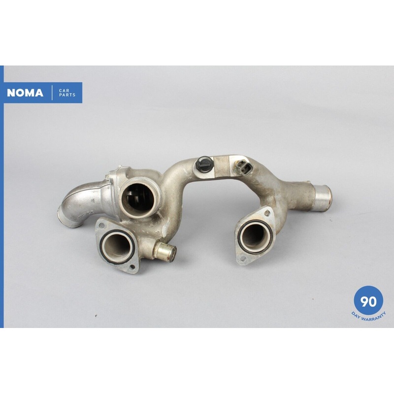 00-02 Jaguar XKR XK8 X100 Thermostat Cover Metal Coolant Hose NCC22458CC OEM