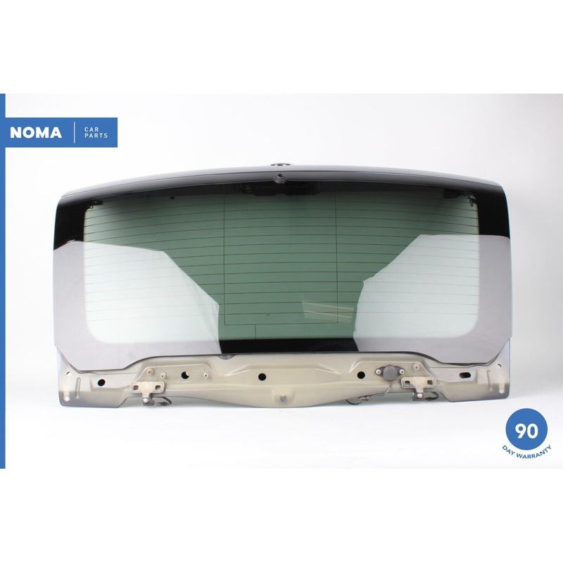 03-06 BMW X5 E53 Trunk Boot Upper Lid Door w/ Window Glass Blue OEM
