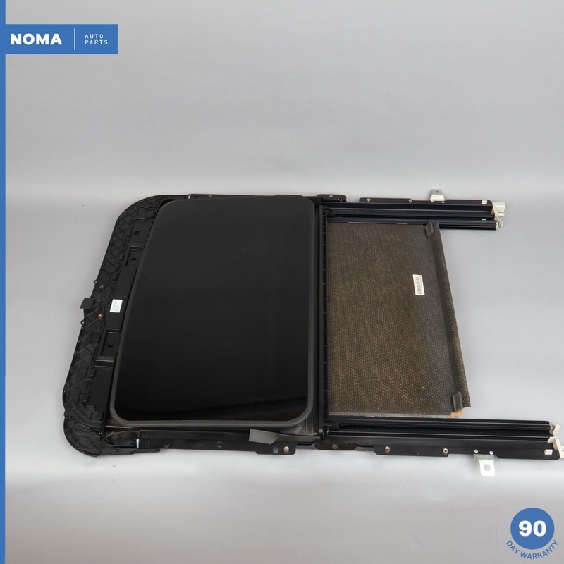 05-09 Jaguar XJ8 VDP X350 LWB Sunroof Sun Roof Track Guide Assembly w/ Glass OEM