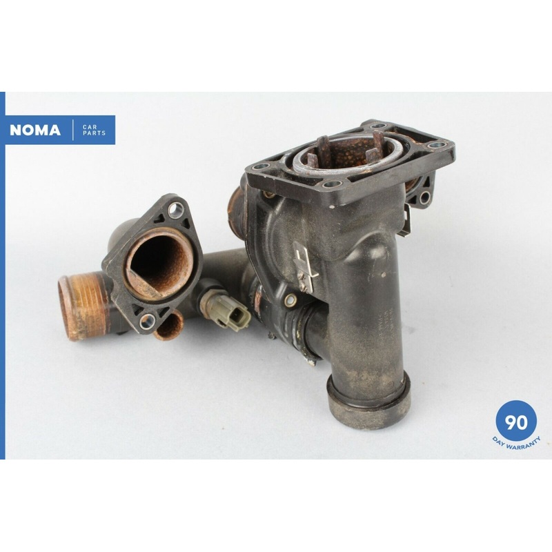 97-02 Jaguar XK8 X100 Thermostat Water Outlet Pipe w/ Housing 96JV8K515AD OEM