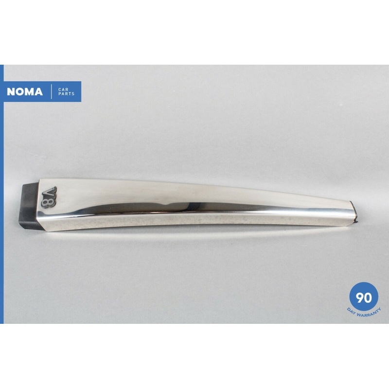 98-03 Jaguar XJ8 SV8 VDP X308 Left Driver Side Exterior B-Pillar Trim Chrome OEM