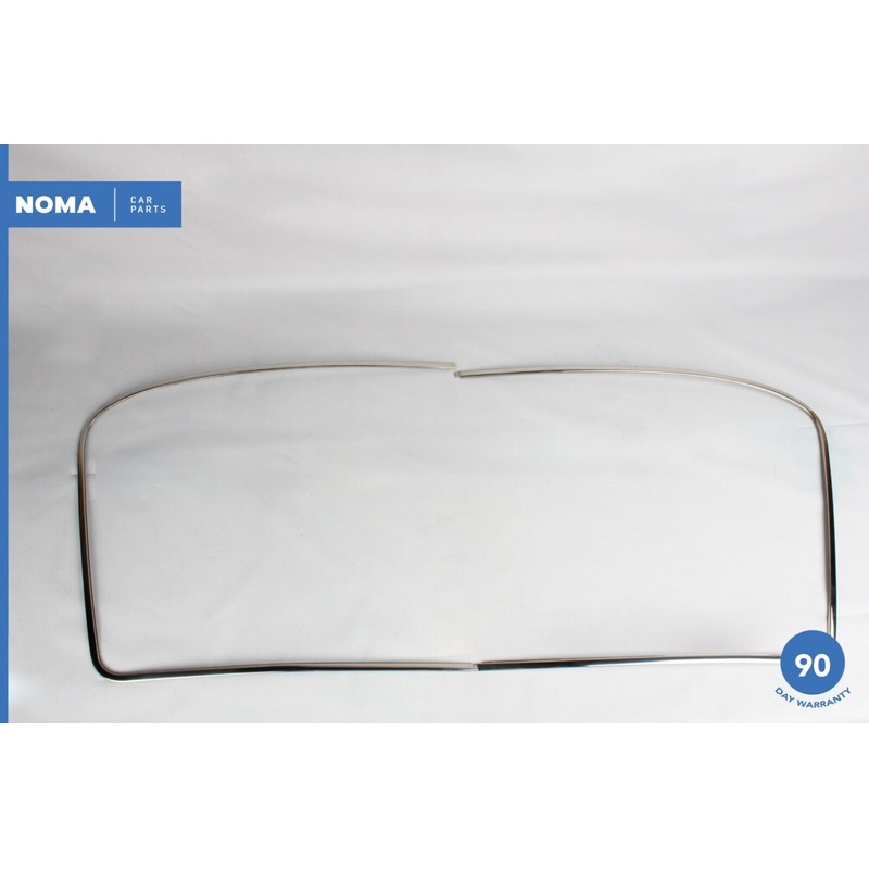 98-03 Jaguar XJR XJ8 X308 Rear Right & Left Windshield Window Molding Set OEM