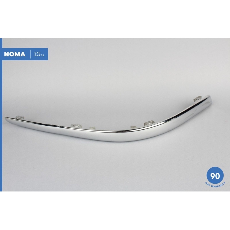 00-04 Jaguar S-Type X204 Rear Left Driver Side Bumper Molding Chrome OEM