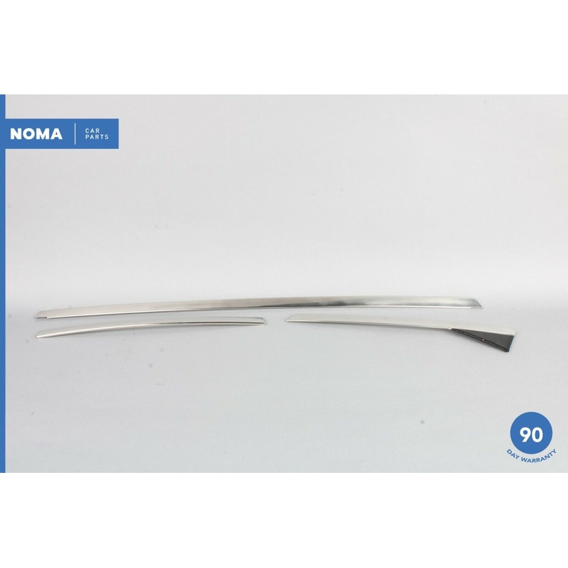 98-03 Jaguar XJ8 VDP X308 LWB Rear Left Side Outer Door Window Molding Set OEM
