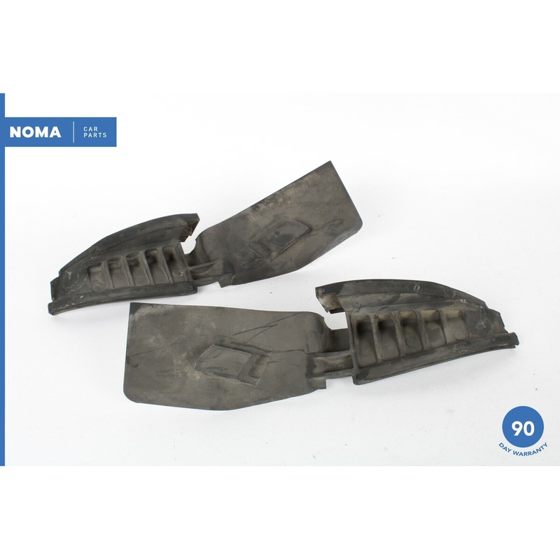 99-08 Jaguar S-Type X200 Windshield Wind Shield Fender Bracket Seal Set of 2 OEM