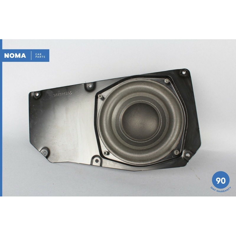 02-08 BMW Z4 E85 Rear Left Hi-Fi Stereo Audio Subwoofer Speaker w/ Bracket OEM