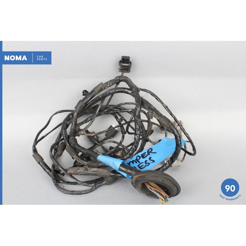 02-08 Mini Cooper S Clubman R55 Rear Bumper Parking Sensor Harness OEM
