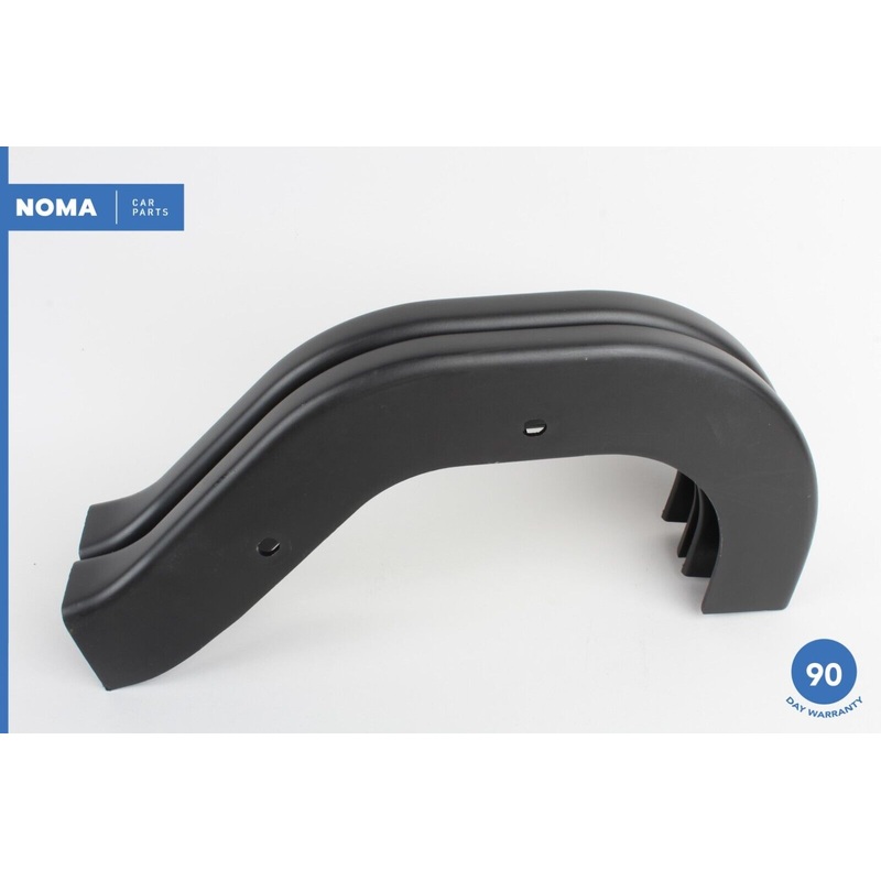 00-08 Jaguar S-Type X204 Rear Left & Right Trunk Lid Hinge Trim Cover Set OEM