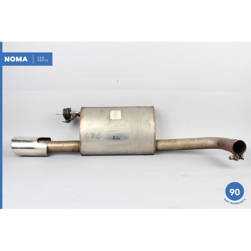 01-06 Jaguar XKR X100 4.0L Supercharged Rear Right Side Exhaust Silencer OEM