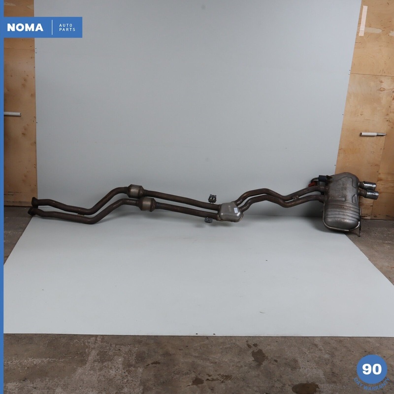 06-08 BMW Z4 E85 E86 3.0si N52 Rear Center Exhaust Silencer Muffler 7551503 OEM
