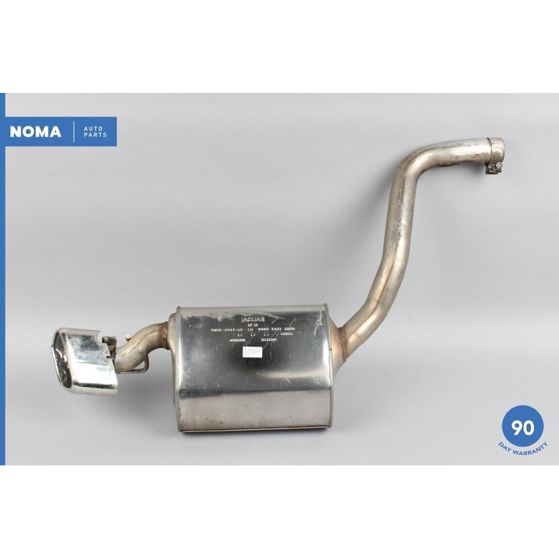 13-19 Jaguar XJL XJ X351 3.0L S/C Rear Left Driver Side Exhaust Muffler Pipe OEM
