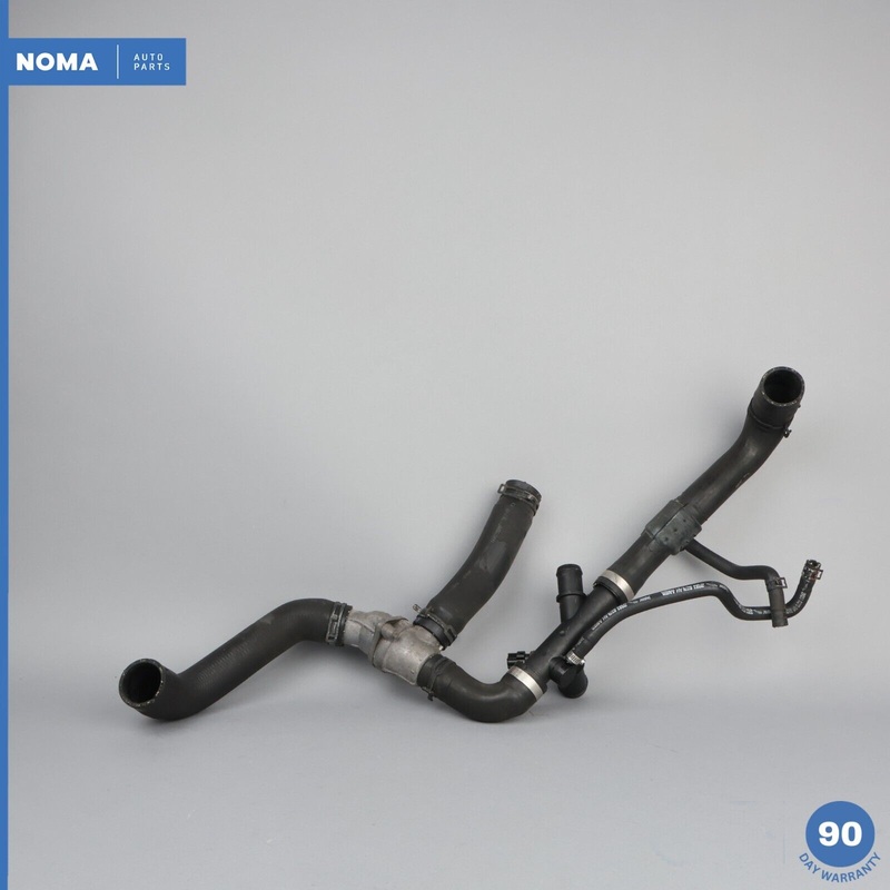 05-08 Jaguar S-Type X204 3.0L Engine Radiator Coolant Thermostat w/ Hose OEM