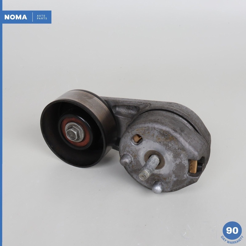07-09 Jaguar XK X150 Engine Drive Belt Tensioner w/ Idler Pulley 4L8E6B209AB OEM