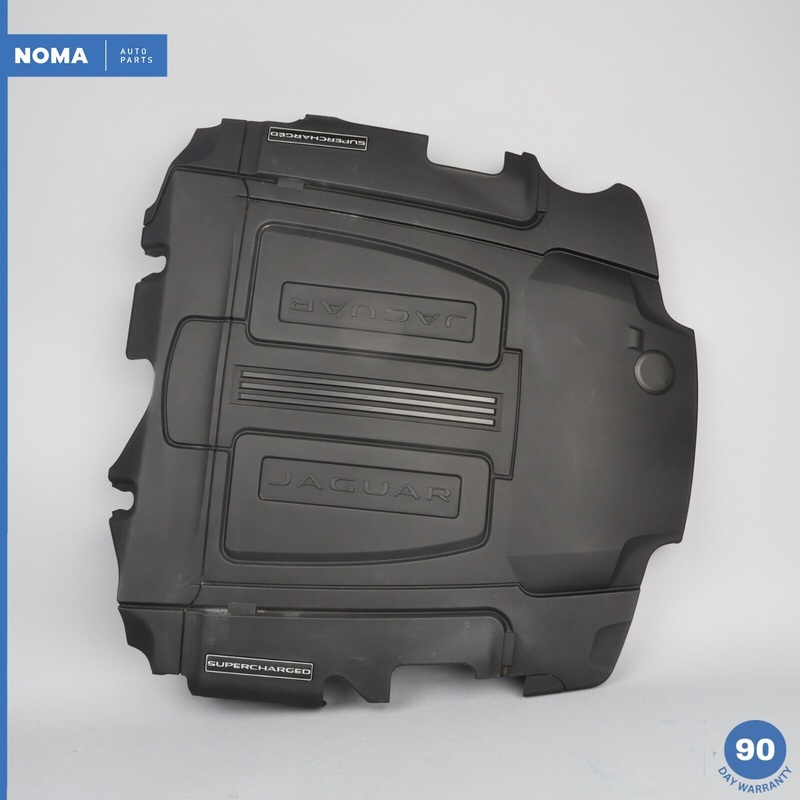 10-19 Jaguar XJ XJL X351 3.0L 5.0L S/C Engine Motor Plate Cover DW936A949AC OEM