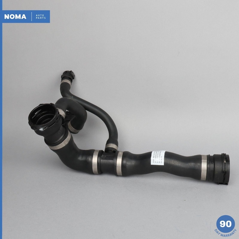 03-05 BMW 525i E60 Upper Radiator Coolant Water Supply Hose 17127519255 OEM