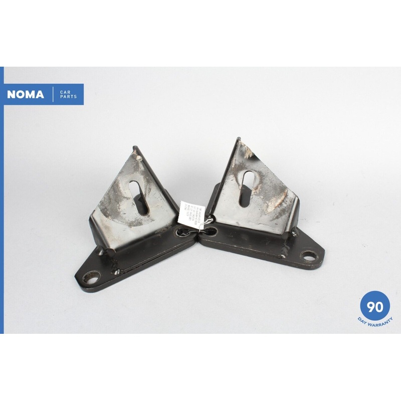 87-95 Jaguar XJS 5.3L Left & Right Side Engine Mount Support Bracket Set OEM