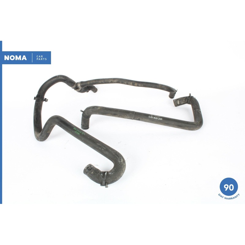 00-03 Jaguar XJR SV8 VDP X308 4.0L S/C Engine Radiator Coolant Hose Set of 2 OEM
