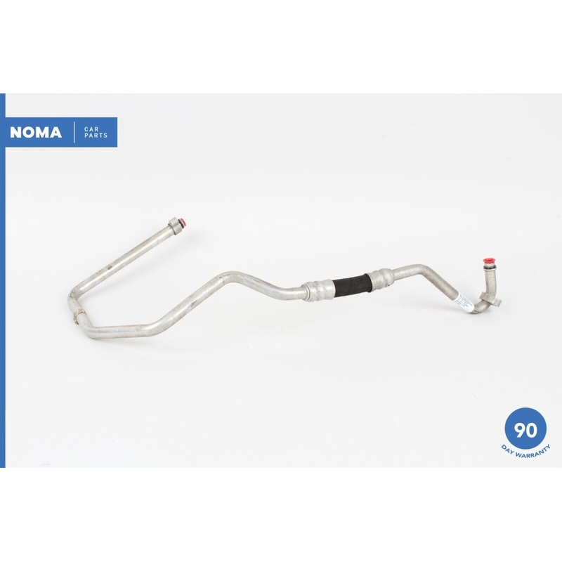01-04 Jaguar XK8 X100 Engine Motor Fluid Oil Cooler Feed Hose Line MJE7470AB OEM