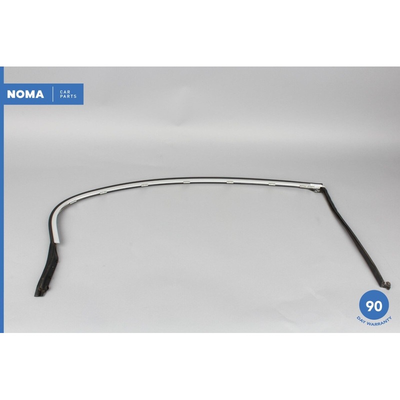 04-10 BMW 530i E60 E61 Rear Right Passenger Door Window Upper Seal Gasket OEM