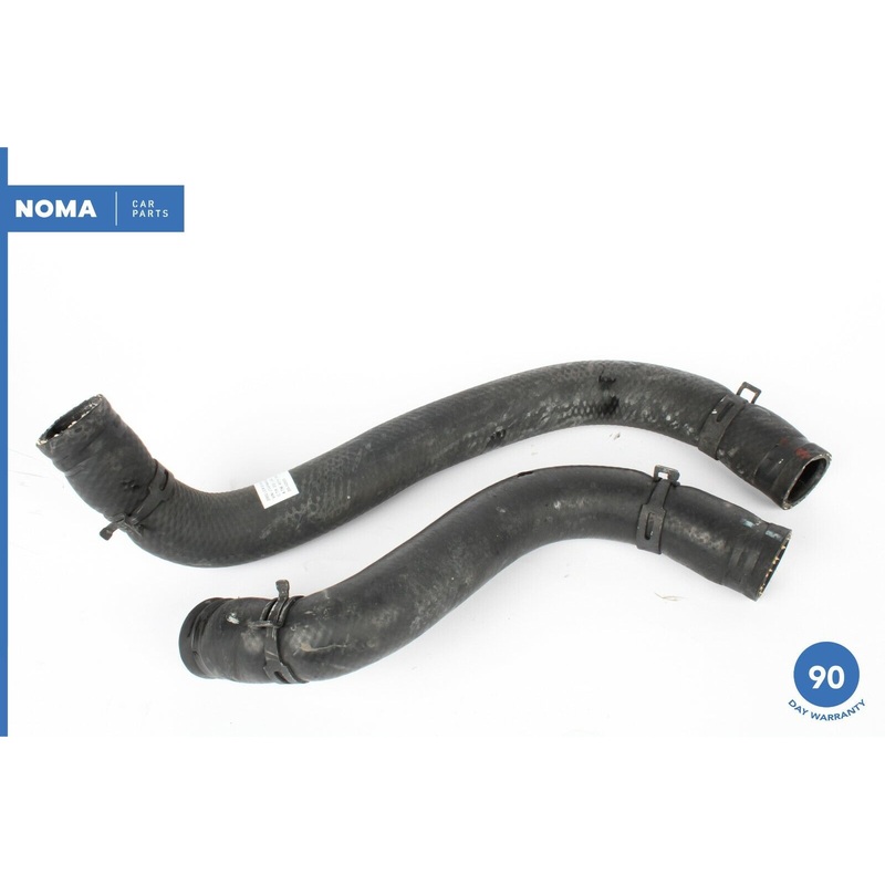 07-12 Lexus LS460 XF40 Upper Lower Radiator Coolant Hose Tube Pipe Set of 2 OEM