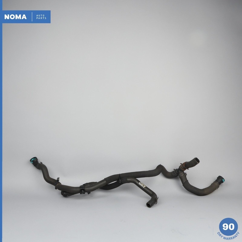 13-19 Jaguar XJ XJL X351 3.0L S/C AWD Front Engine Coolant Water Hose Set OEM