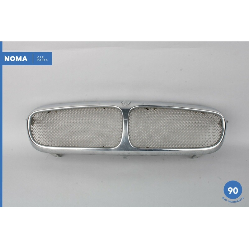 04-07 Jaguar XJ8 Vanden Plas X350 Hood Center Radiator Grill Grille Panel OEM