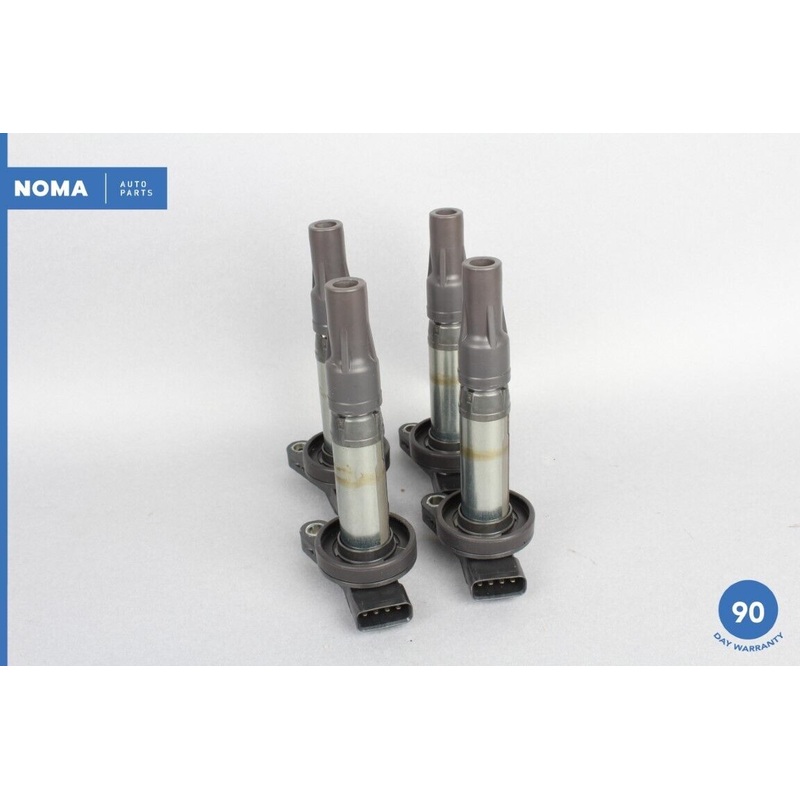 09-10 Jaguar XF X250 4.2L V8 Engine Ignition Coil Set of 4 6R8312A366AA OEM