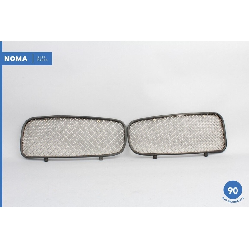 98-03 Jaguar XJR VDP X308 4.0L S/C Front Right & Left Radiator Grille Set OEM