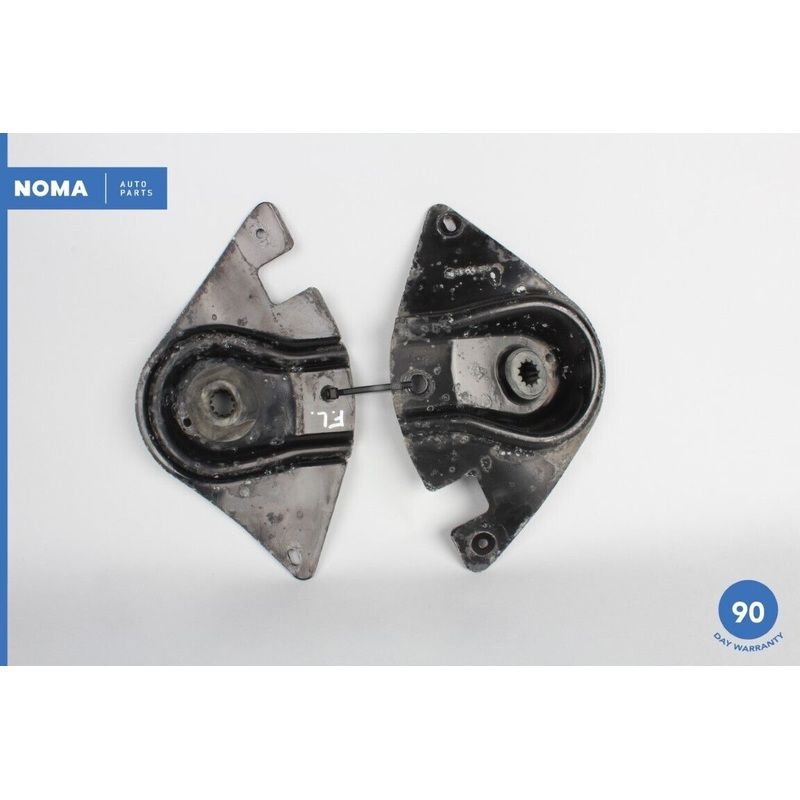 00-01 Jaguar S-Type X200 Left & Right Engine Radiator Support Mount Set OEM
