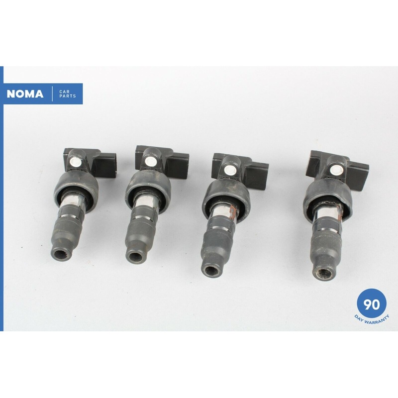 03-08 Jaguar X204 S-Type Ignition Coil Set of 4 6R8312A366AA OEM