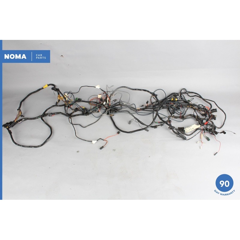 1989 Jaguar XJS HE Series 2 Front Left Engine To Trunk Wiring Harness OEM