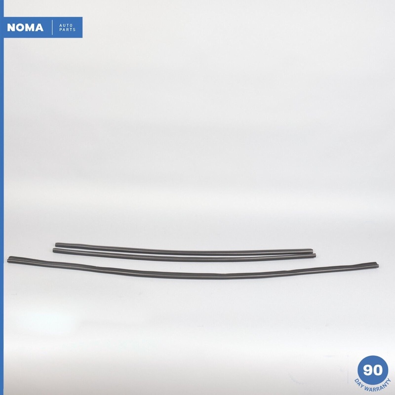 98-03 Jaguar XJ8 VDP X308 Engine Guard Under Hood Weather Strip Seal Set OEM