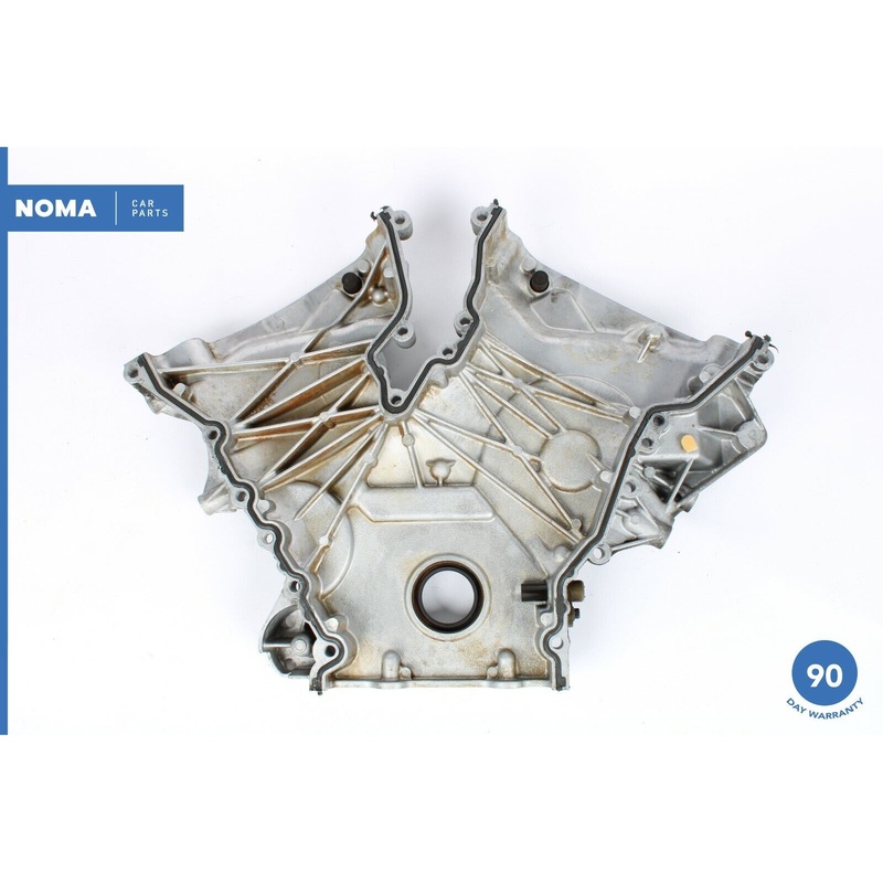 03-08 Jaguar S-Type X204 3.0L V6 Engine Timing Chain Cover Panel 3W4E6C086AB OEM