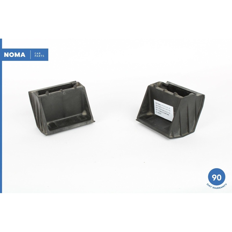 07-13 BMW X5 E70 Front Left & Right Radiator Mount Bracket Support Set of 2 OEM