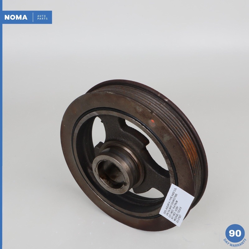 02-06 Jaguar X-Type X400 Engine Motor Crankshaft Damper Pulley 1X4E6316AA OEM