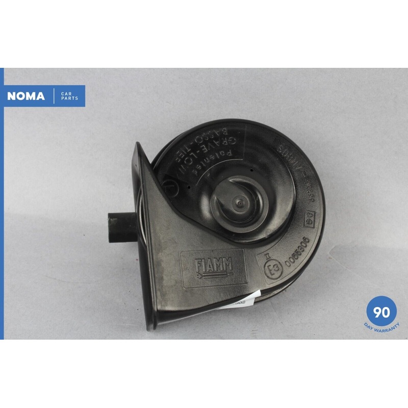 03-08 BMW Z4 E85 E86 Low Tone Signal Horn Fiamm 61337184480 OEM