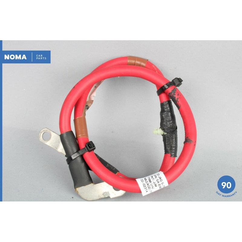 03-08 Jaguar S-Type X202 Battery Positive Plus (-) Pole Cable 2R8T14302YXC OEM
