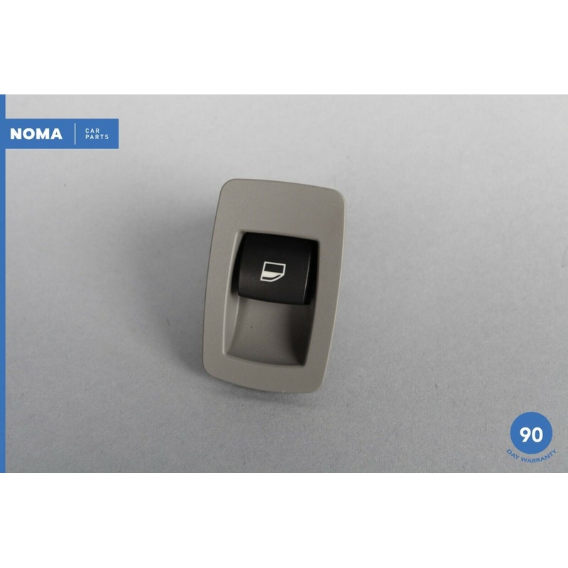 06-10 BMW 535xi E60 Front Right Passenger Door Window Control Switch Gray OEM