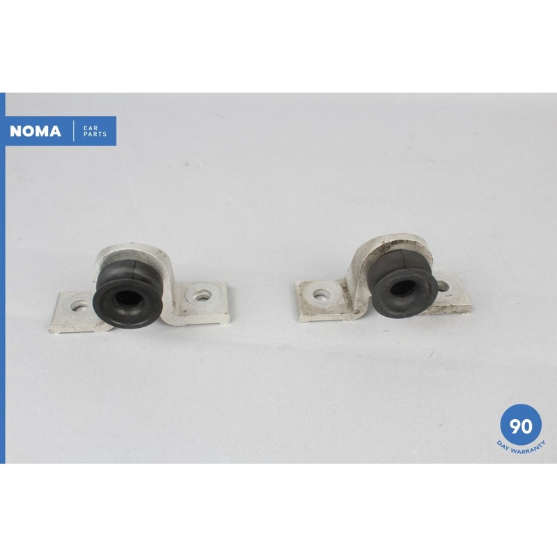 07-15 Jaguar XK XKR X150 Engine Motor Radiator Left Right Support Mount Set OEM