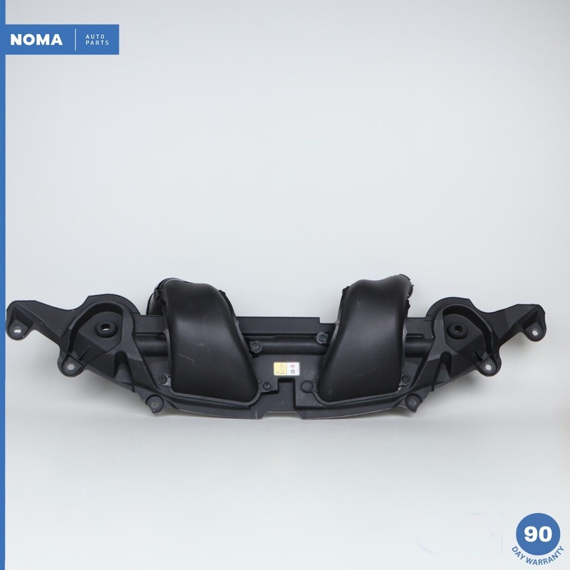 09-15 Jaguar XF XFR X250 Engine Radiator Support Cover Panel w/ Intake Pipes OEM