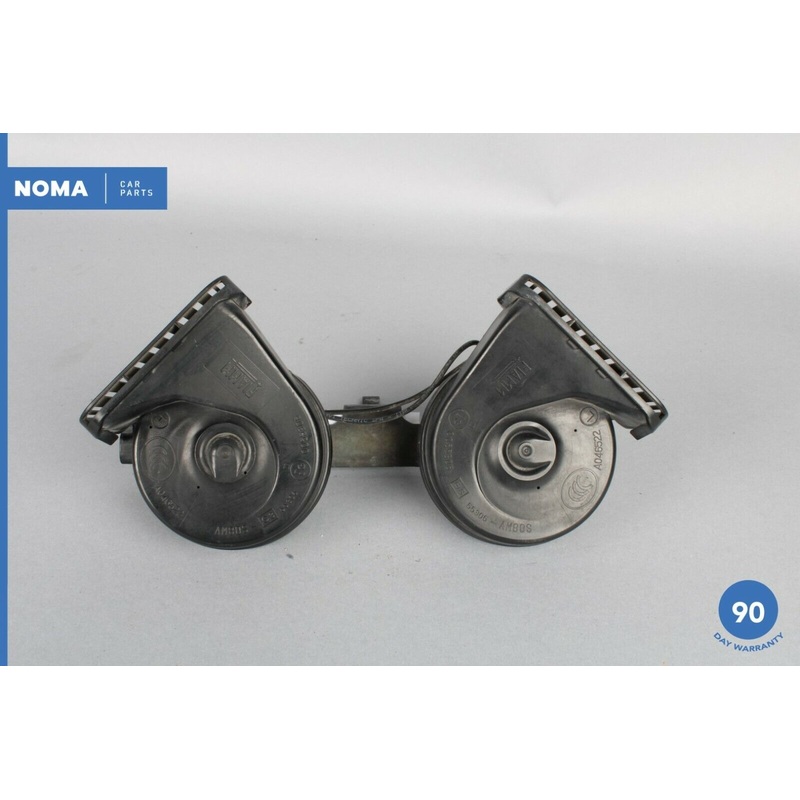 10-13 Jaguar XJ XJL X351 Left and Right Low and High Tone Signal Horn Set OEM