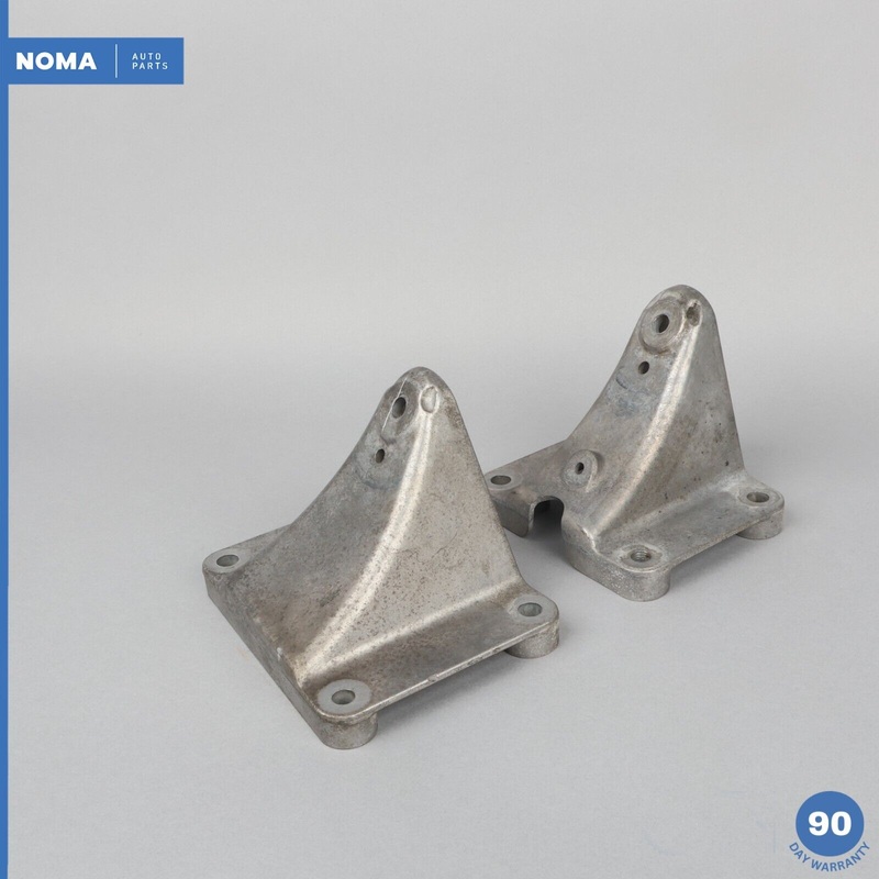 10-15 Jaguar XF XFR X250 Left & Right Engine Motor Support Mount Bracket Set OEM