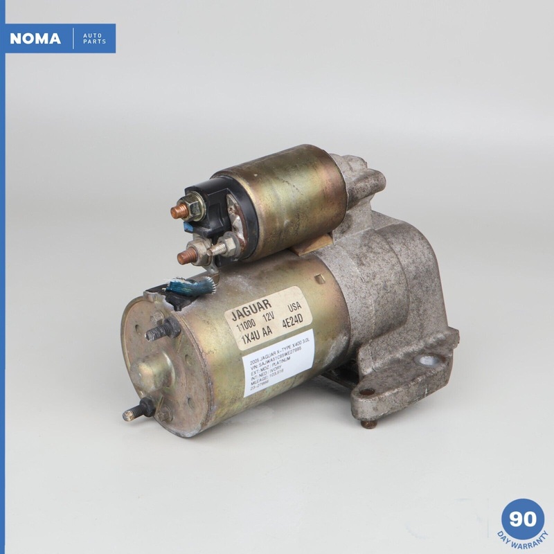 02-08 Jaguar X-Type X400 Engine Motor Starter Unit 1X4U11000AA OEM
