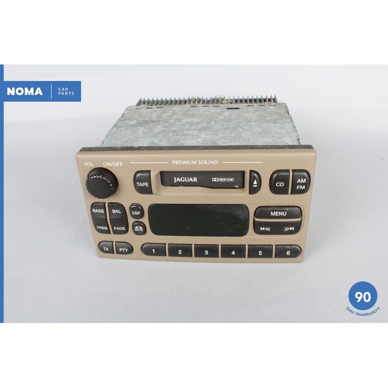 99-02 Jaguar S-Type X200 AM FM CD Audio Radio Player Control Switch OEM