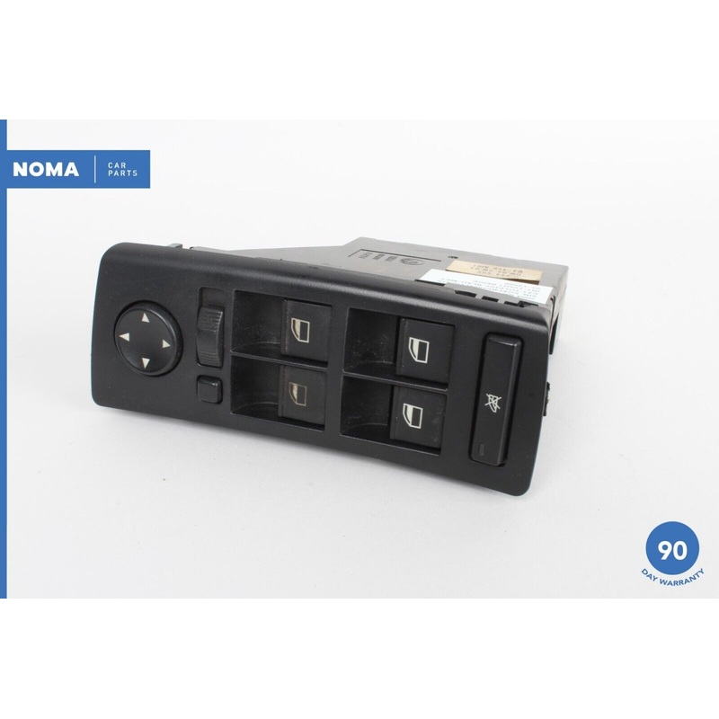 00-06 BMW X5 E53 Front Left Door Window Power Master Switch Button w/ Trim OEM
