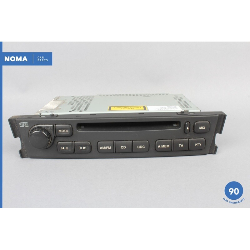 03-08 Jaguar S-Type X200 AM FM CD Audio Radio Player Control Switch OEM